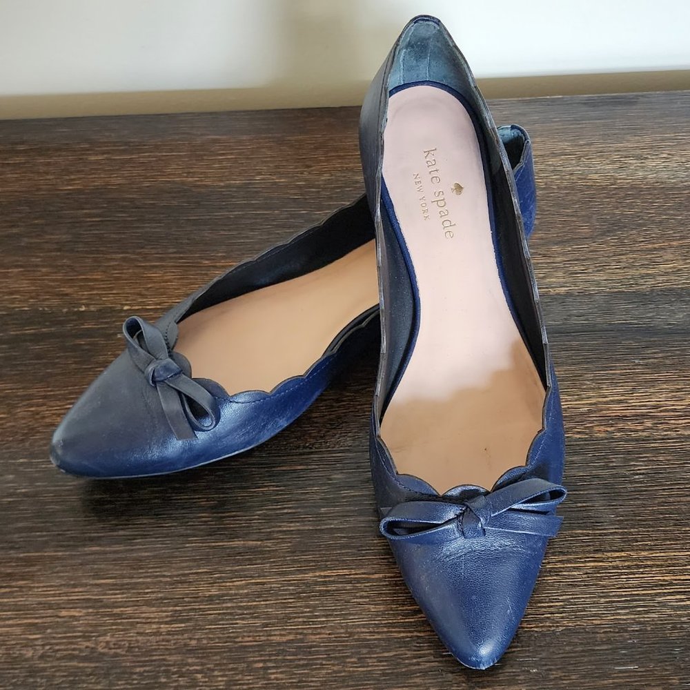 Kate Spade Navy Flats